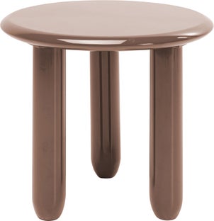 Beistelltisch Eliano Mocha Braun Ø50cm – Grafik-1.