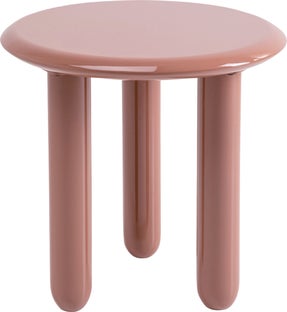 Beistelltisch Eliano Mocha Braun Ø50cm – Grafik-1.