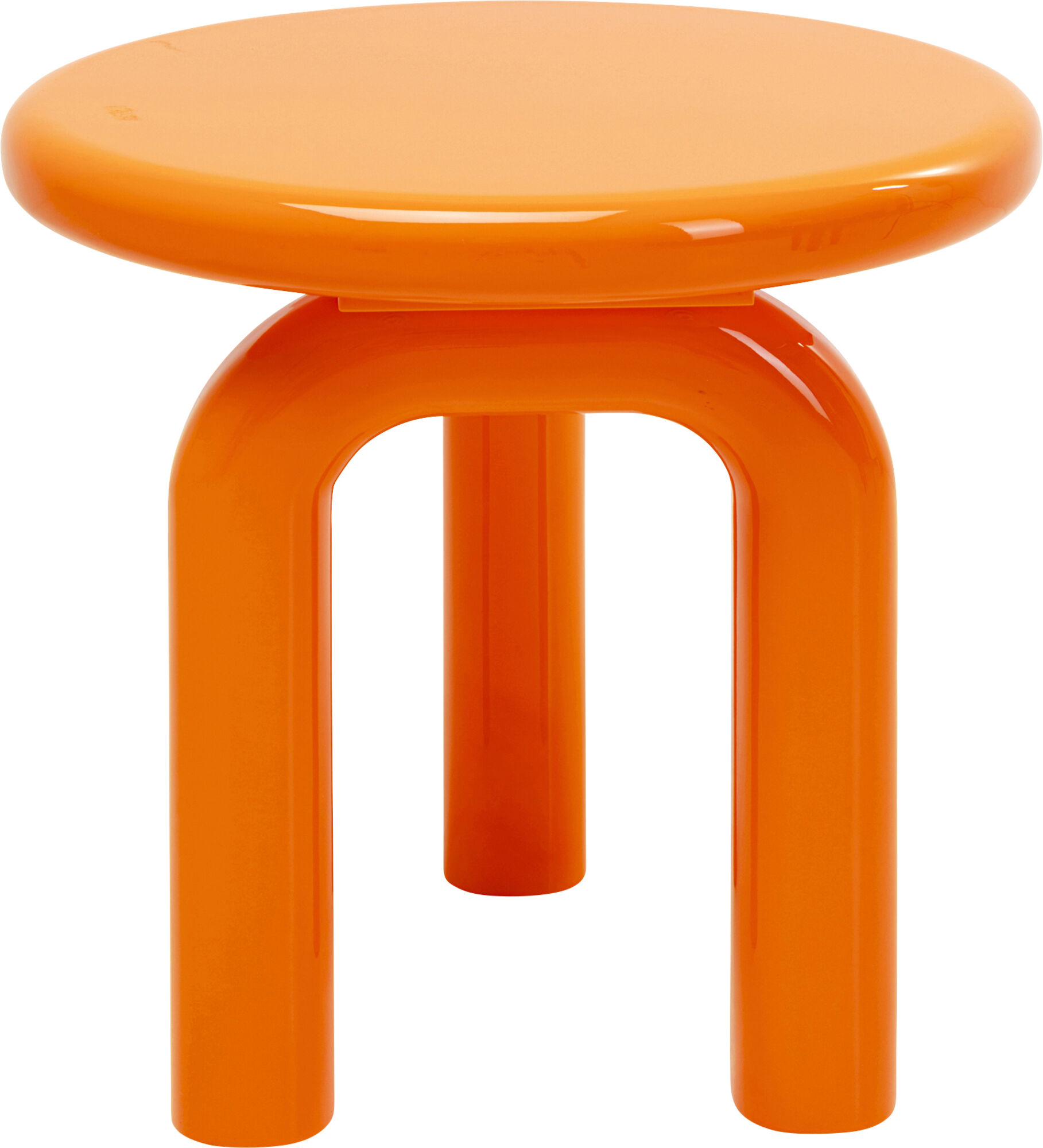 Beistelltisch Eliano Orange Ø50cm – Grafik-1.