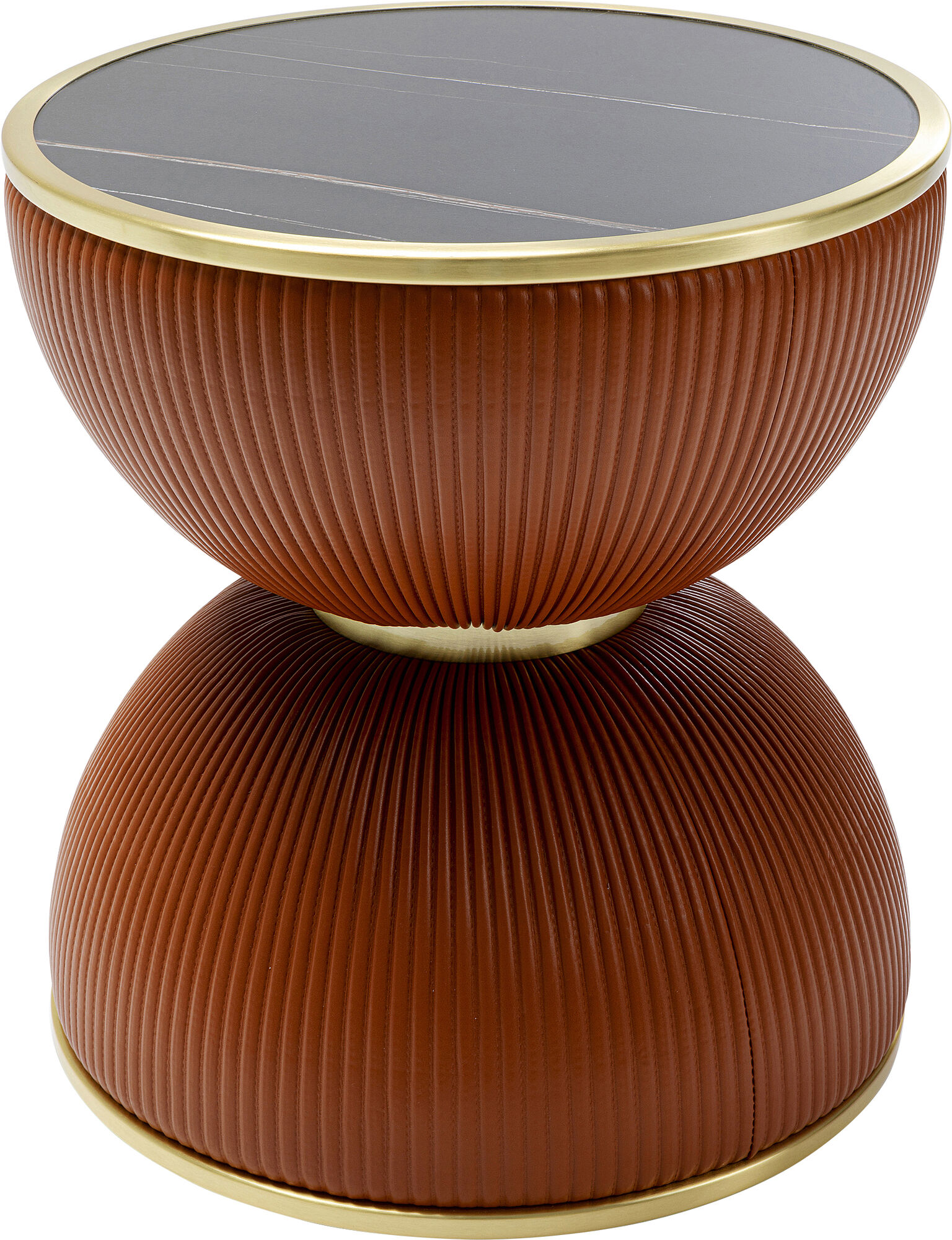 Beistelltisch Endless Vegas Orange Ø47cm – Grafik-1.