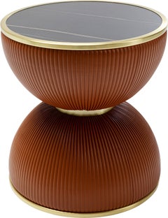 Beistelltisch Endless Vegas Orange Ø47cm – Grafik-1.