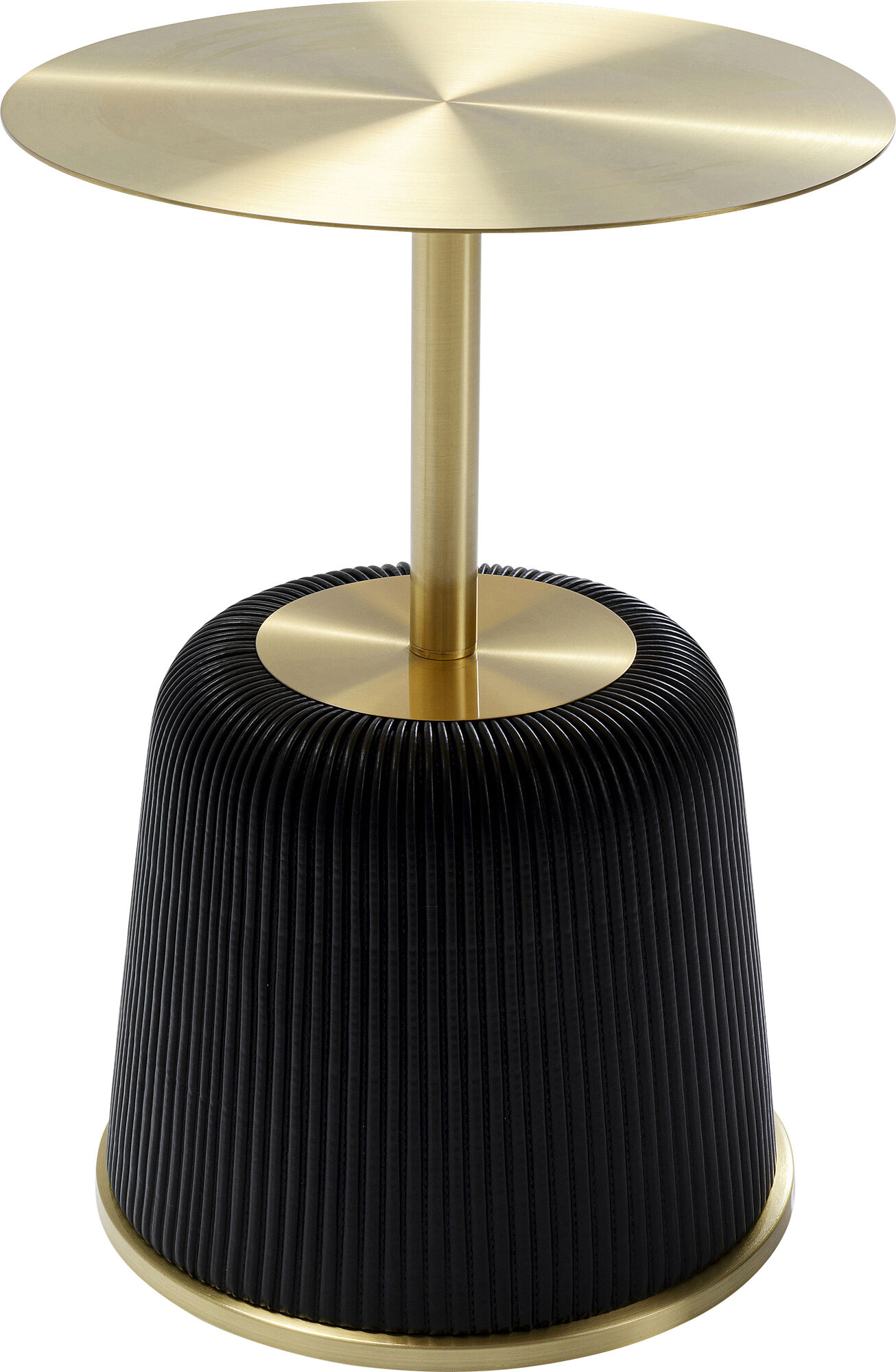 Beistelltisch Endless Vegas Schwarz Ø40cm – Grafik-1.