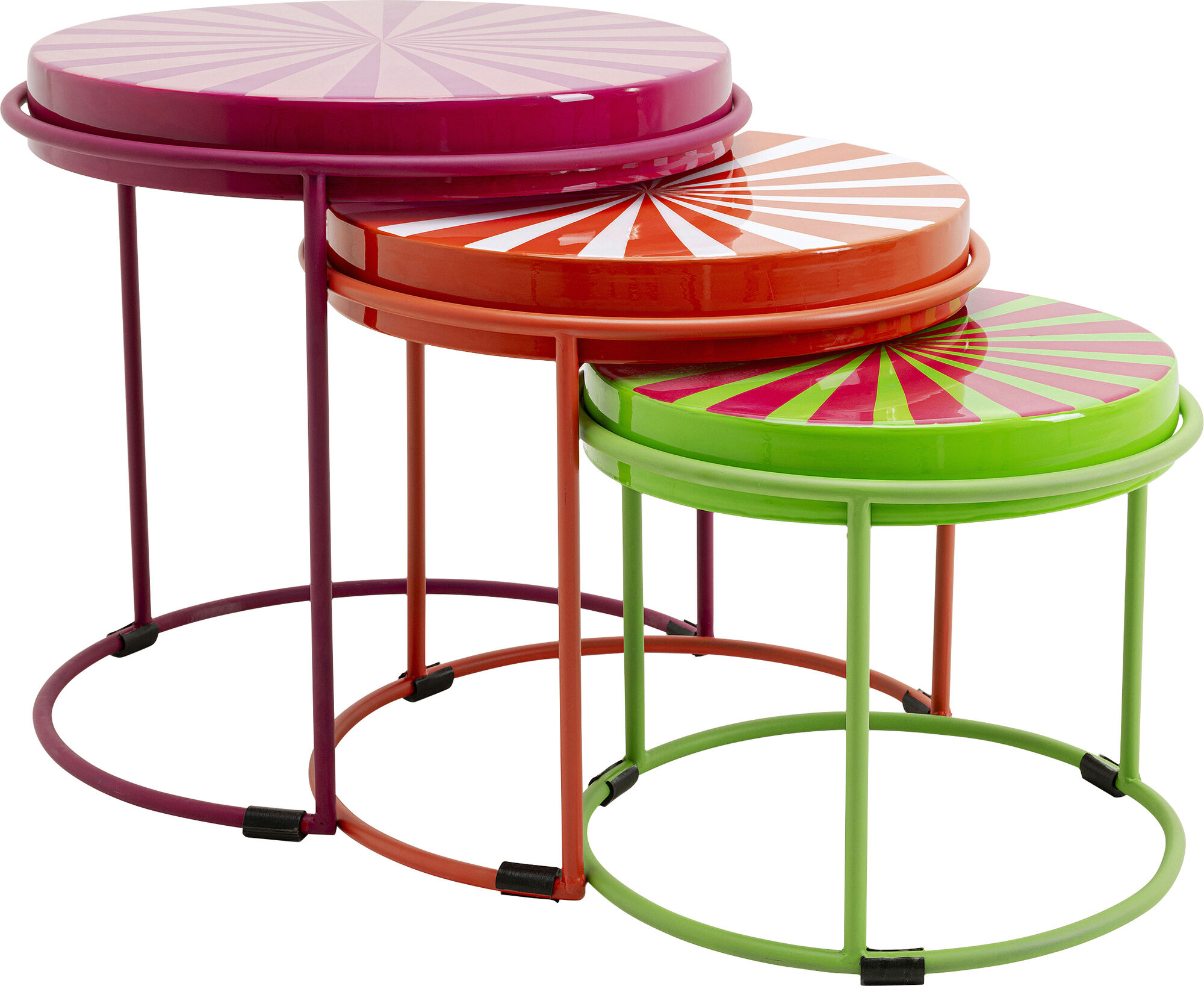 Beistelltisch Good Vibes (3/Set) – Grafik-1.