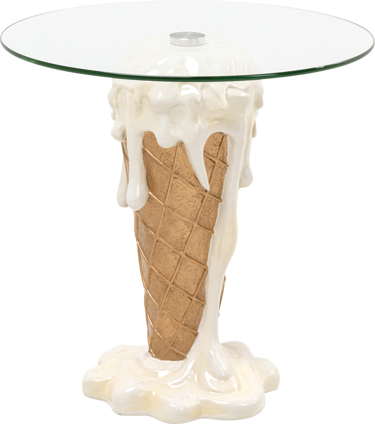 Beistelltisch Ice Cream Vanilla Ø48cm
