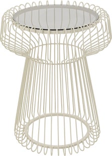 Beistelltisch Lisboa Greige Ø38cm – Grafik-1.