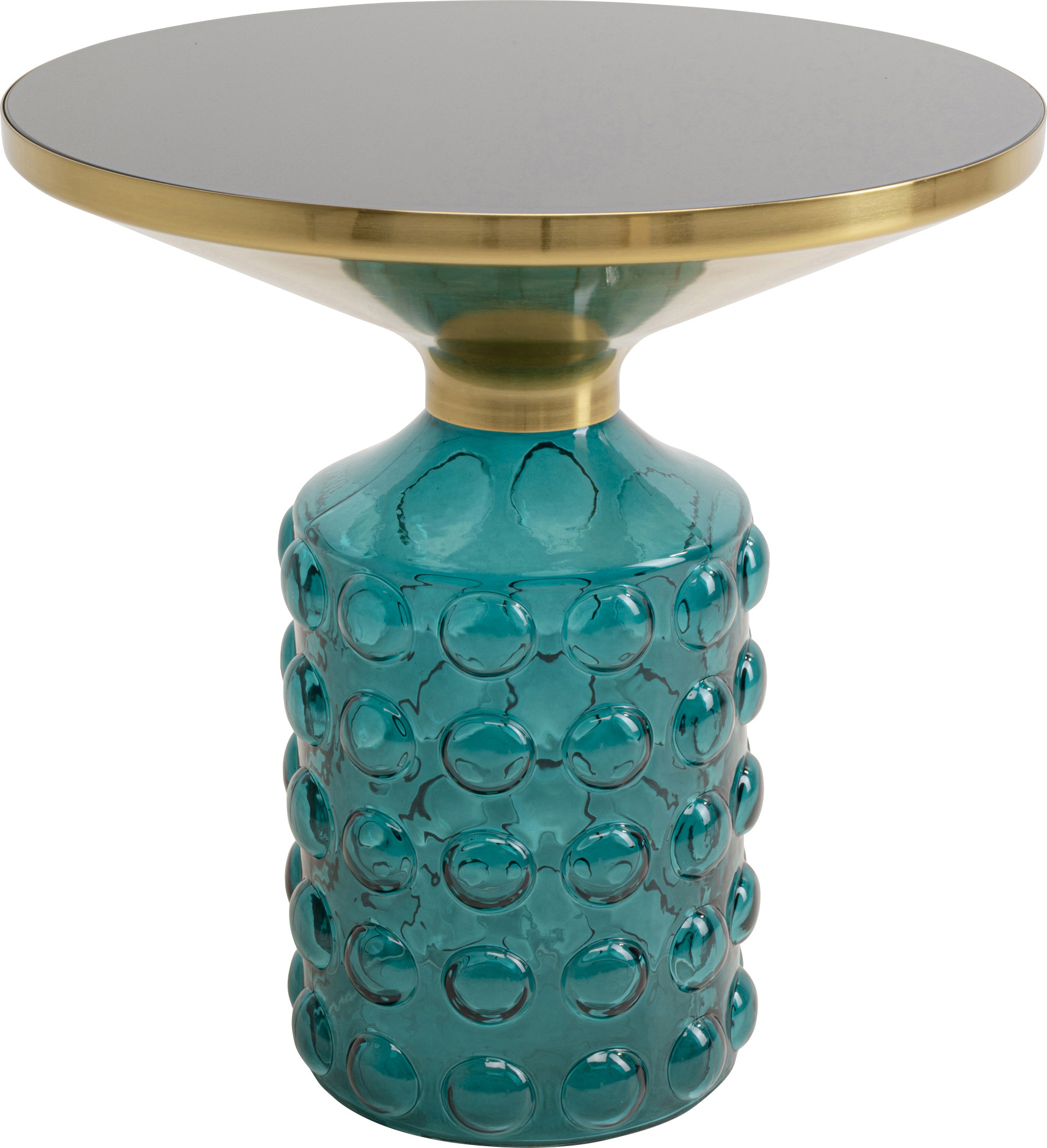 Beistelltisch Lola Blau Ø50cm