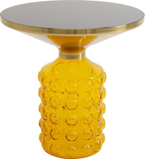 Beistelltisch Lola Gelb Ø50cm – Grafik-1.