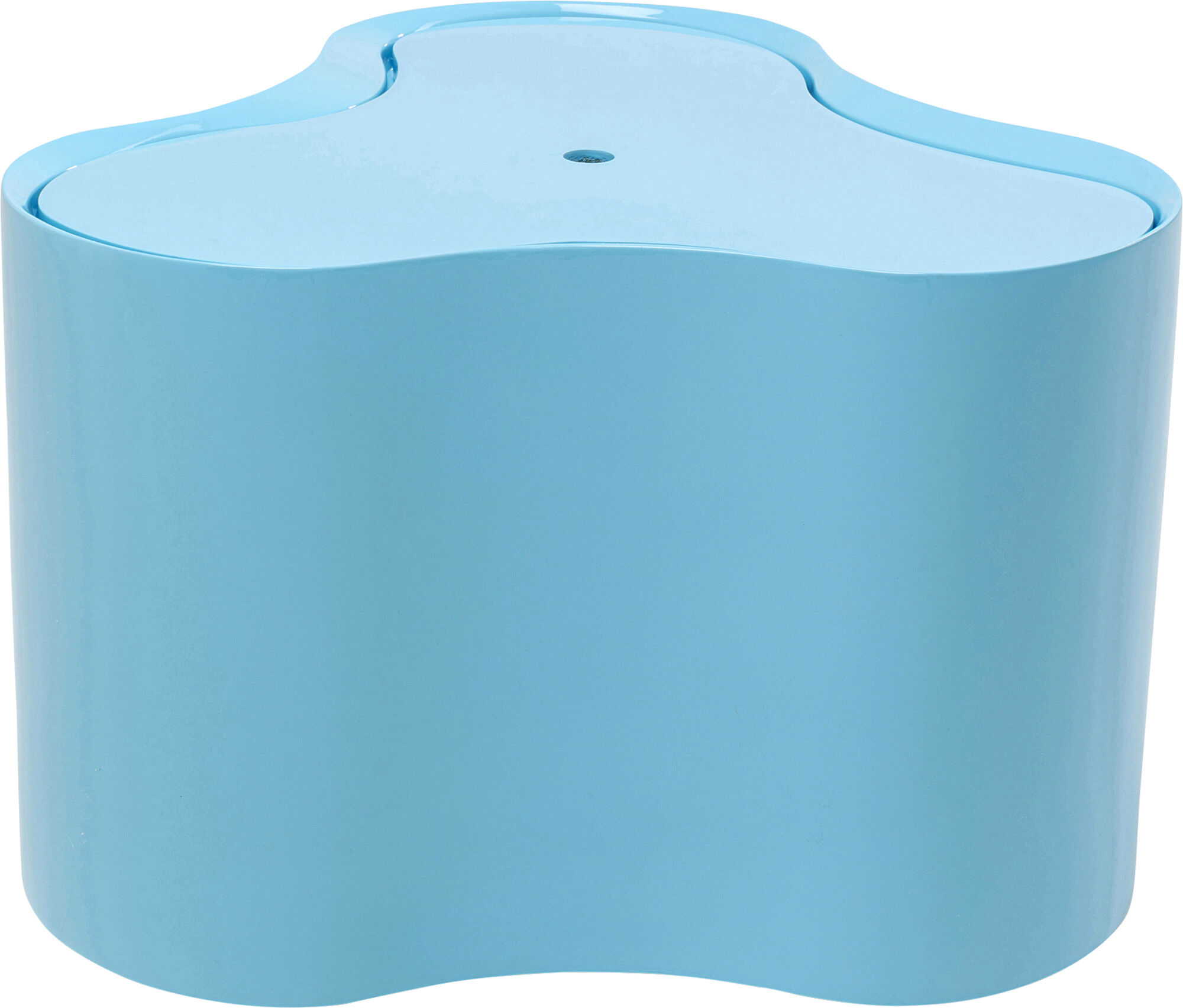 Beistelltisch Lotus Hellblau 35cm – Grafik-1.