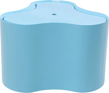 Beistelltisch Lotus Hellblau 35cm – Grafik-1.