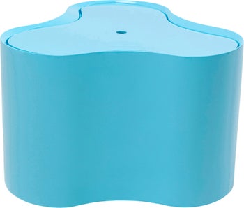 Beistelltisch Lotus Hellblau 35cm – Grafik-1.