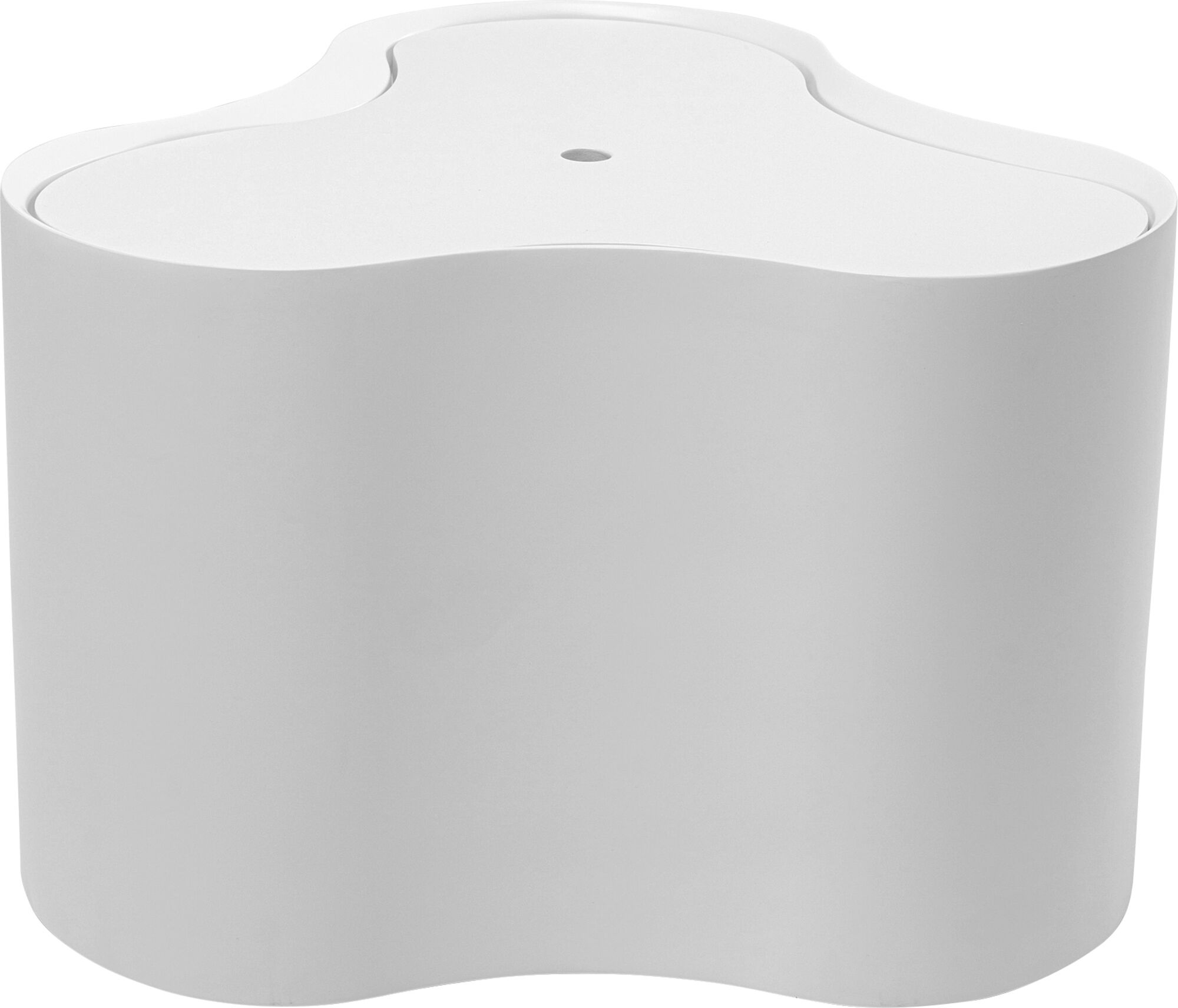 Beistelltisch Lotus Weiß 30cm – Grafik-1.