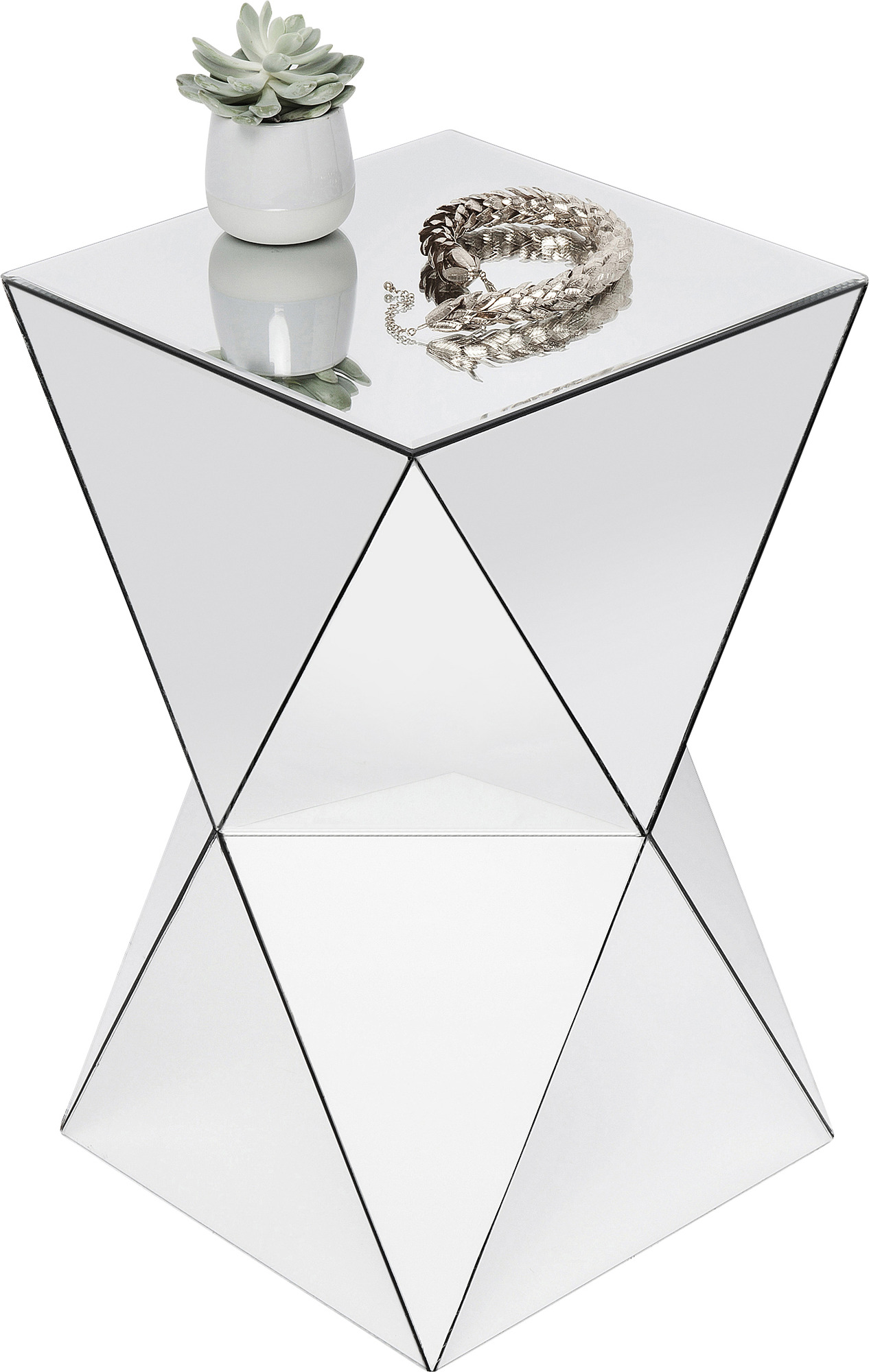 Beistelltisch Luxury Triangle 32x32cm