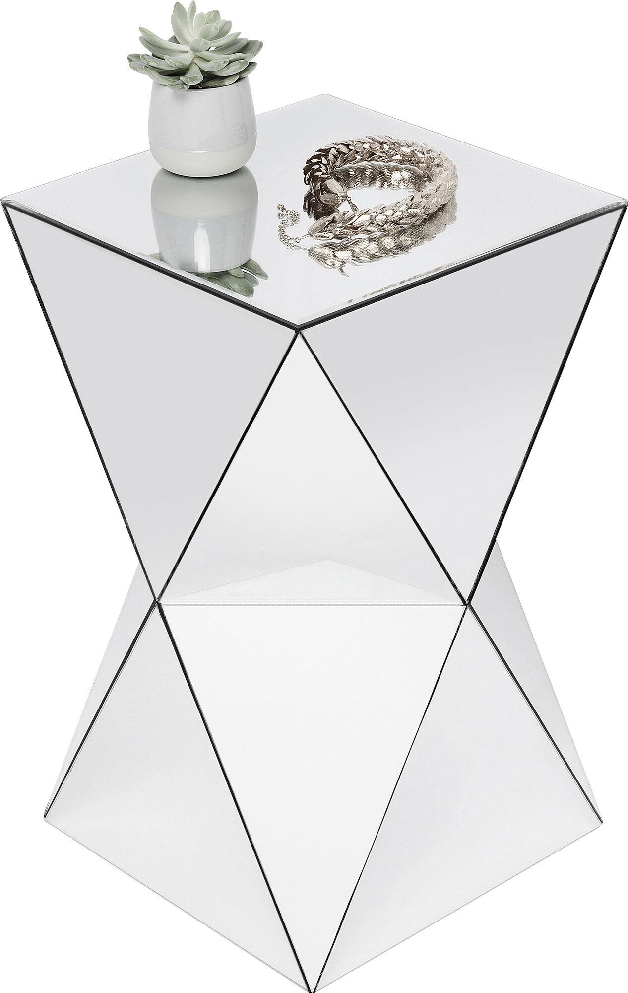 Beistelltisch Luxury Triangle 32x32cm – Grafik-1.