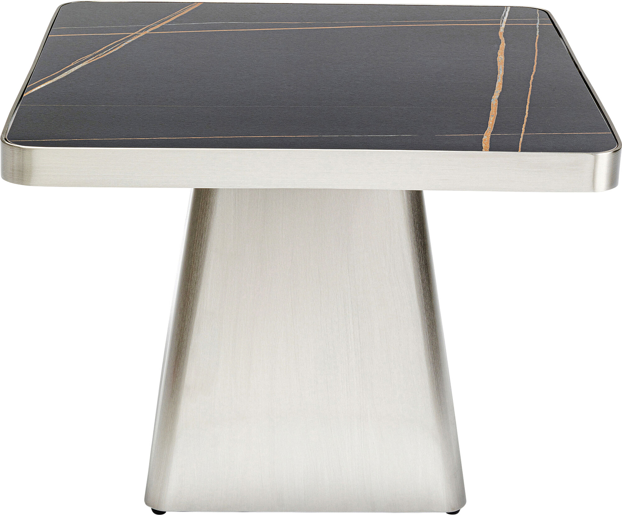 Beistelltisch Miler Silber 60x60cm – Grafik-1.