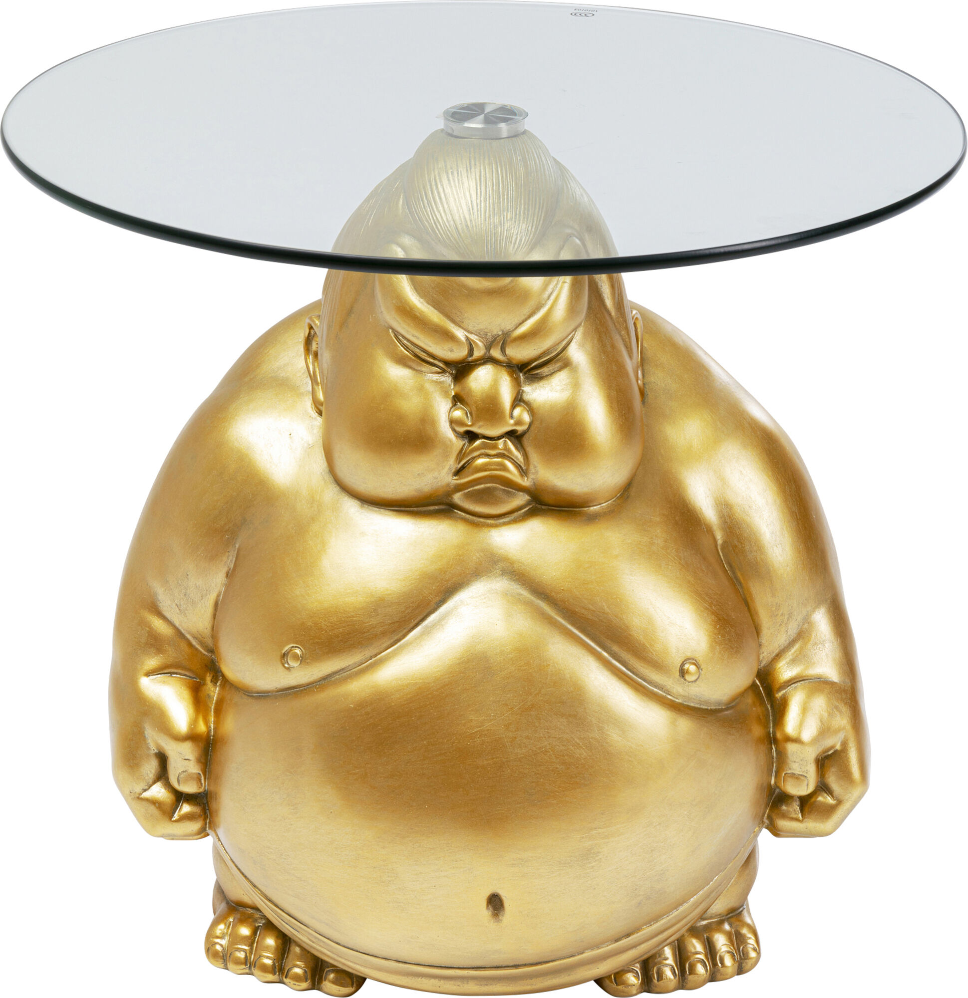 Beistelltisch Monk Gold Ø54cm – Grafik-1.