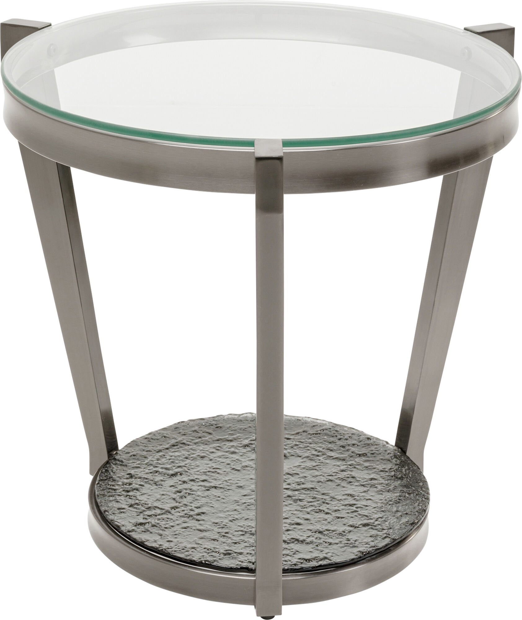 Beistelltisch Monocolo Graphit Ø50cm  – Grafik-1.