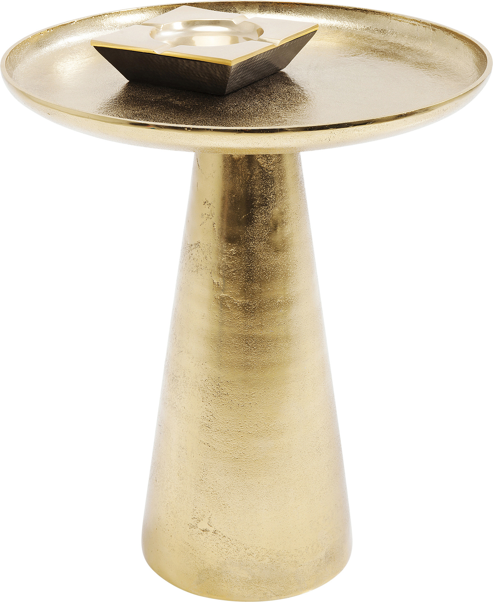 Beistelltisch Plateau Uno Brass Ø45cm