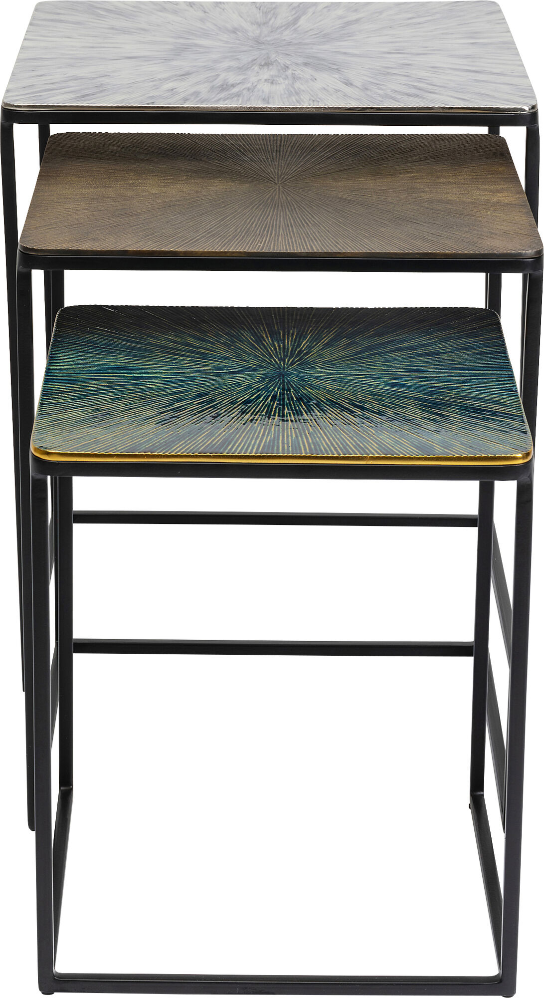 Beistelltisch Ray Square (3/Set) – Grafik-1.