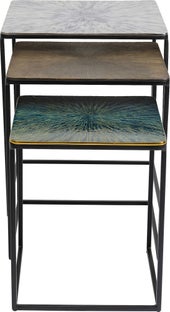 Beistelltisch Ray Square (3/Set) – Grafik-1.