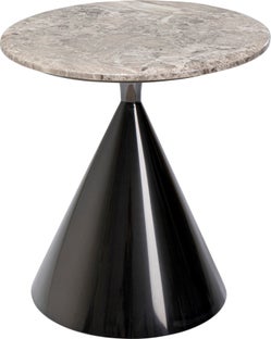 Beistelltisch Rita Schwarz Ø50cm – Grafik-1.