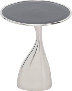 Beistelltisch Spacey Silber Ø36cm – Grafik-1.