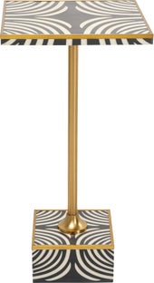 Beistelltisch Zebra 25x25cm – Grafik-1.