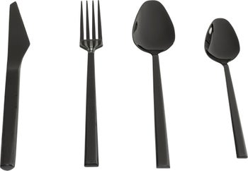Besteck Adella Shiny Schwarz (16/tlg.) – Grafik-1.
