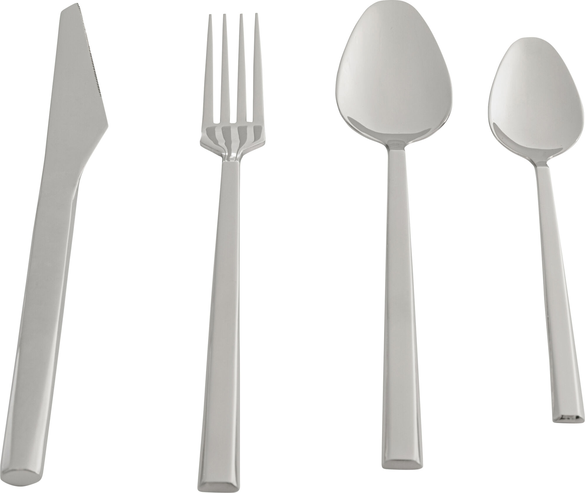 Besteck Adella Silber (16/tlg.) – Grafik-1.