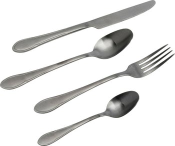 Besteck Cucina Schwarz Matt (16/tlg.) – Grafik-1.