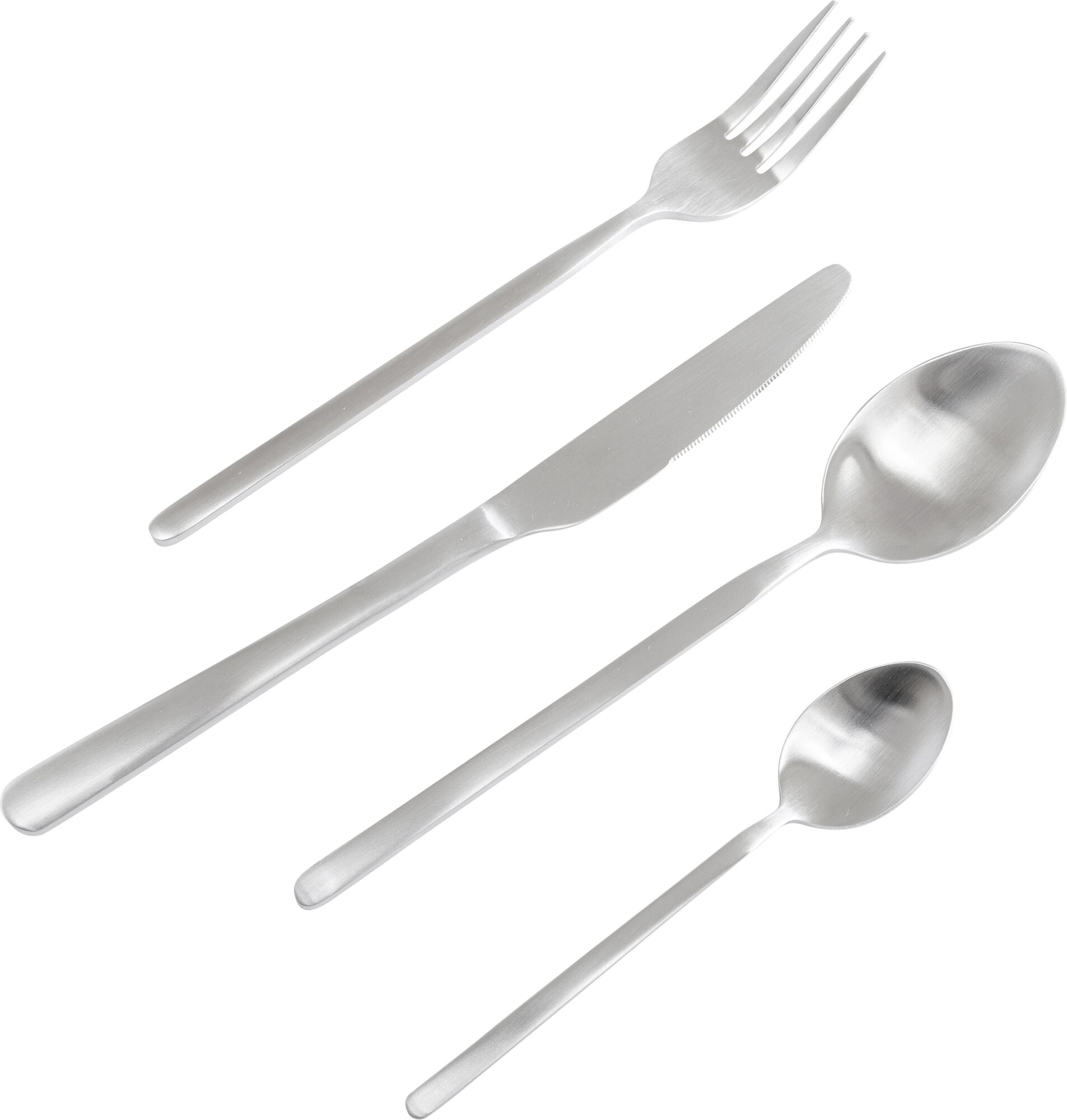 Besteck Gloria Matt Silber (16/tlg.) – Grafik-1.