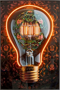 Bild Art Bulb LED 80x120cm – Grafik-1.