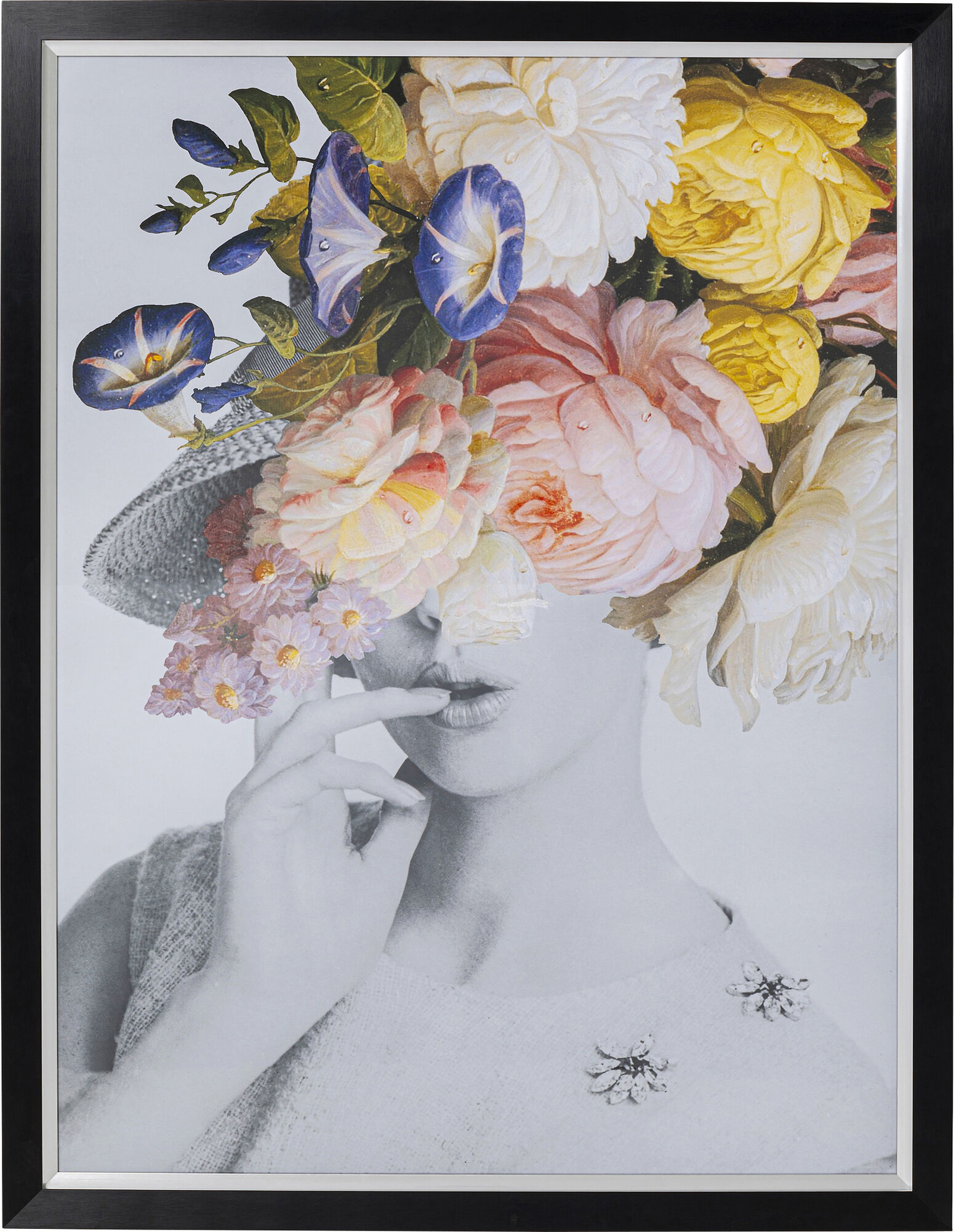 Bild Frame Flower Lady Pastell 117x154cm – Grafik-1.