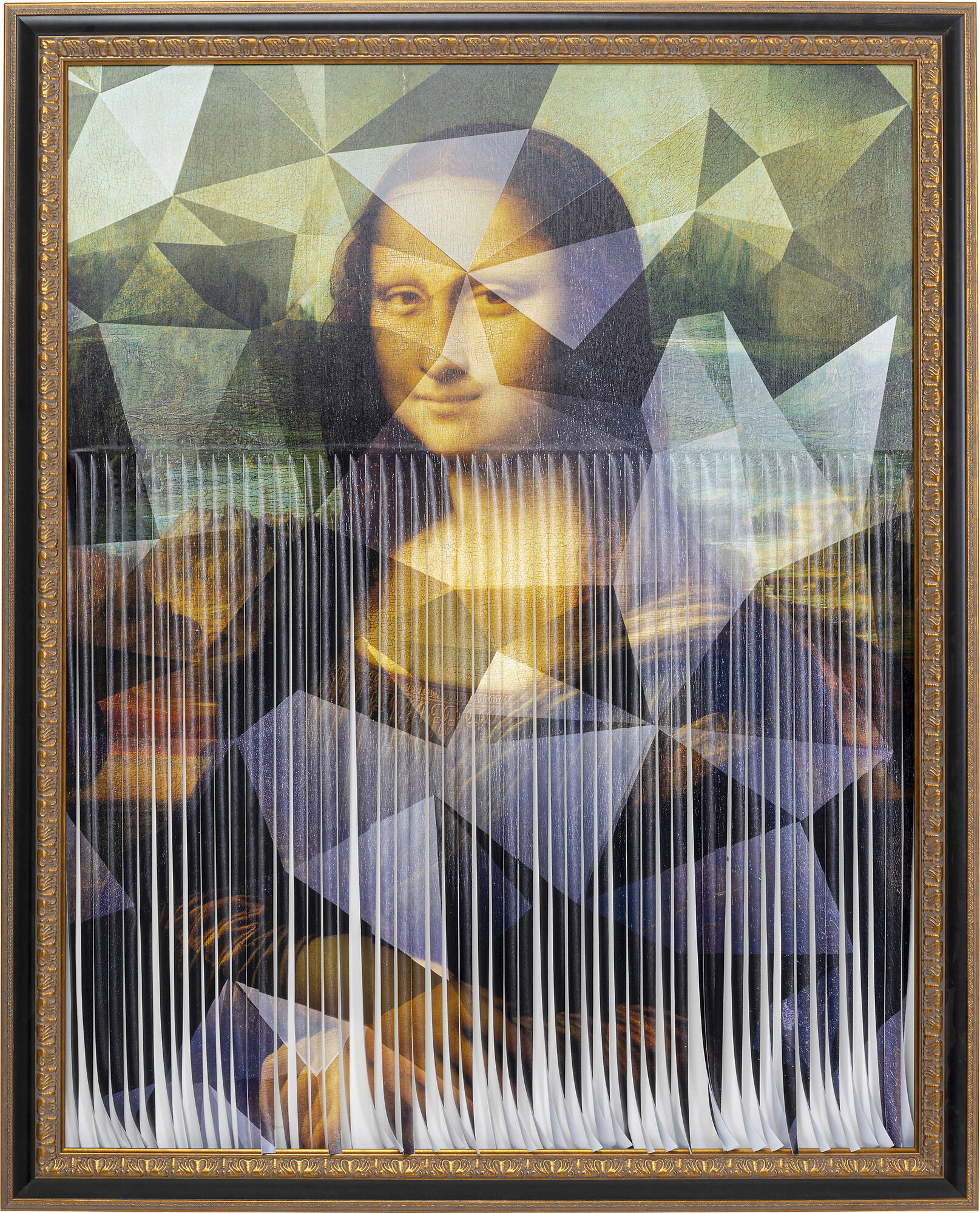 Bild Frame Ma­de­moi­selle Lisa 130x163cm – Grafik-1.