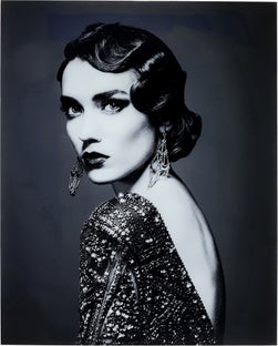 Bild Glas Beauty Lady 120x150cm – Grafik-1.