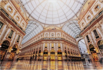 Glasbild Galleria 150x100cm – Grafik-1.