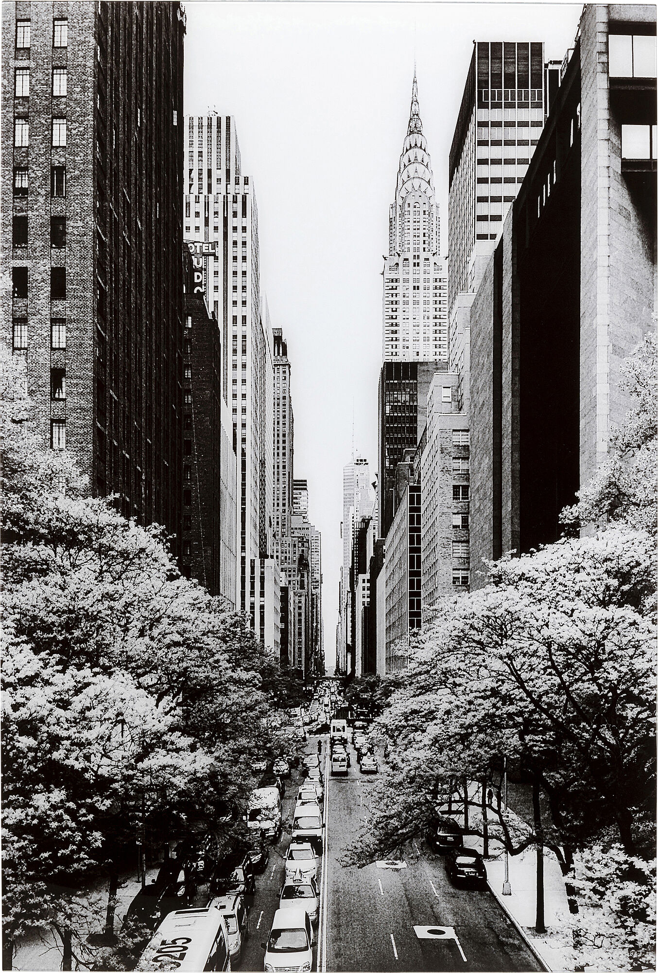Glasbild Streets Of NY 120x80cm – Grafik-1.