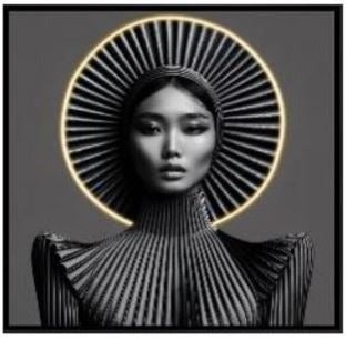 Bild Muse Geometry LED 80x80cm – Grafik-1.
