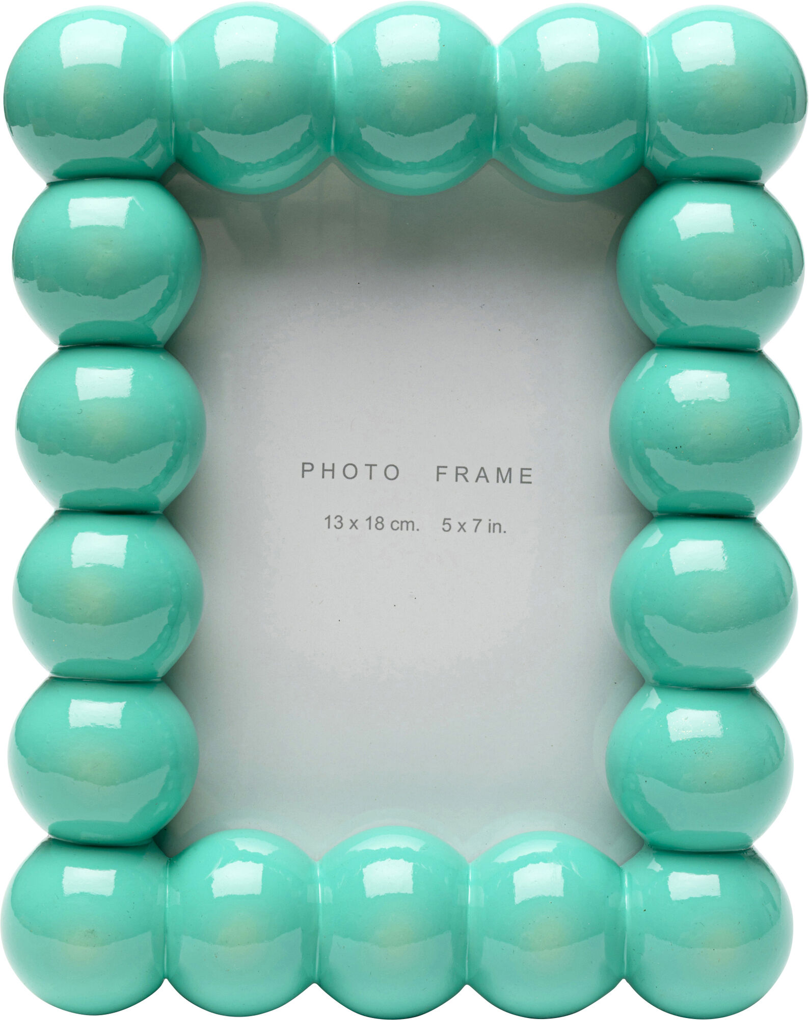 Bilderrahmen Bubble Türkis 13x18cm – Grafik-1.