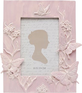 Bilderrahmen Butterfly Rosa 10x15cm – Grafik-1.
