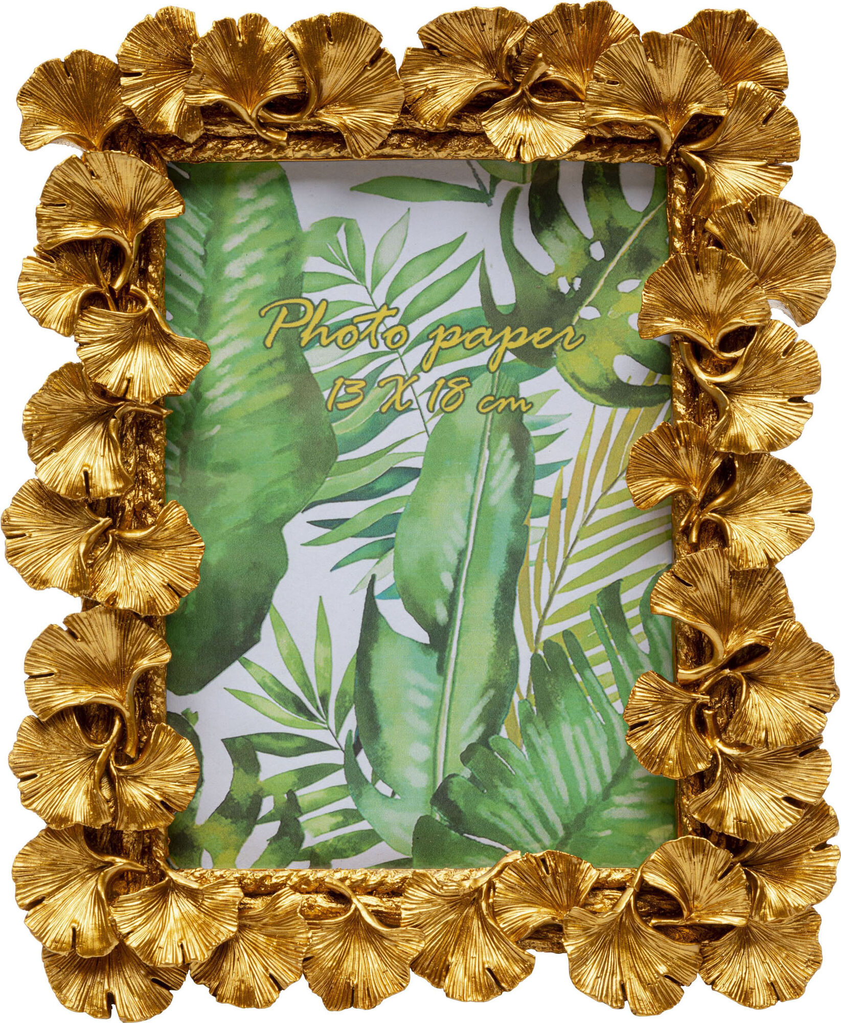 Bilderrahmen Ginkgo Leaf Gold 20x24cm – Grafik-1.