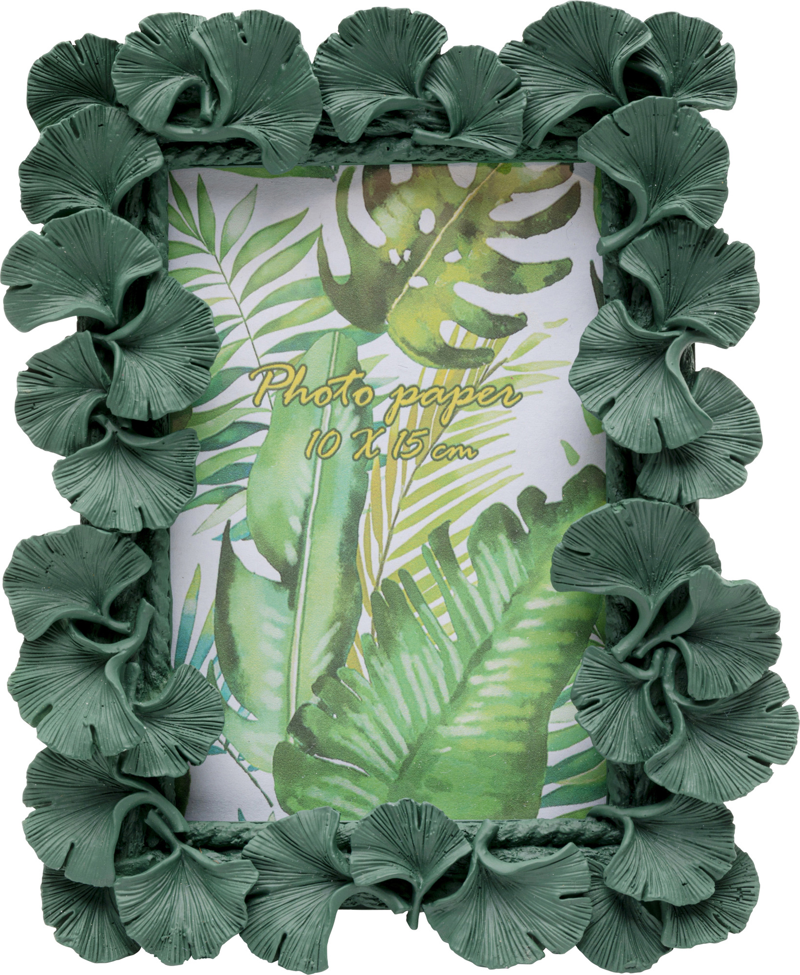 Bilderrahmen Ginkgo Leaf Grün 17x20cm