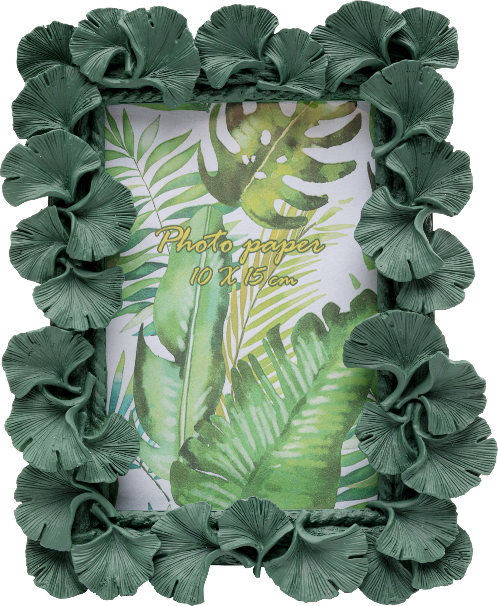 Bilderrahmen Ginkgo Leaf Grün 17x20cm – Grafik-1.