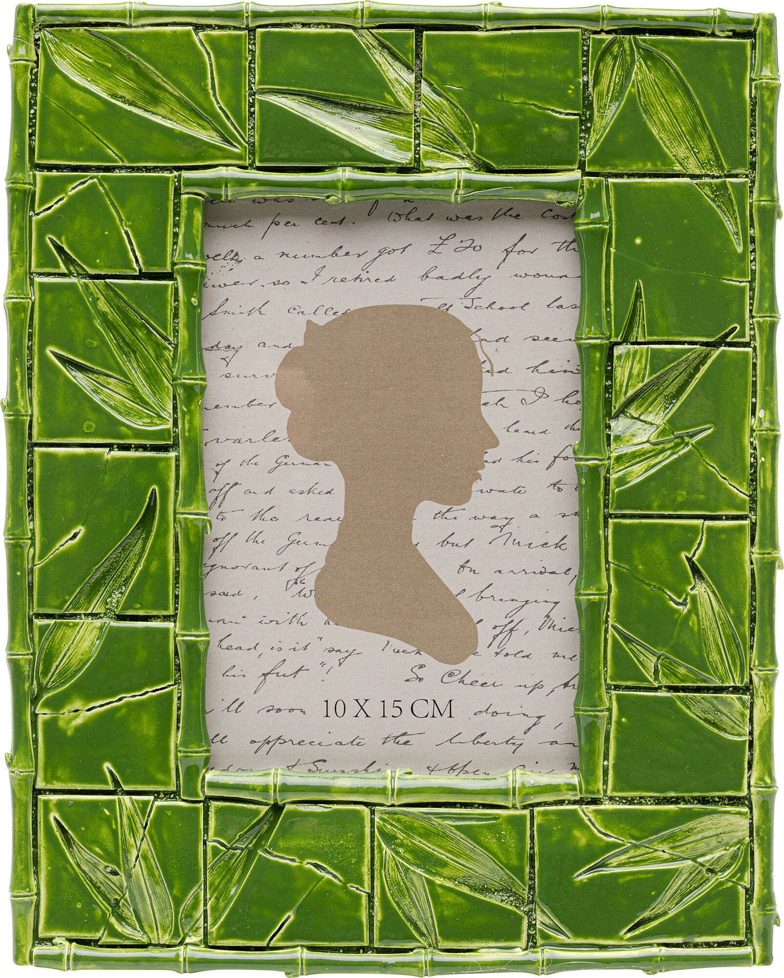 Bilderrahmen Leaf Grün 10x15cm – Grafik-1.