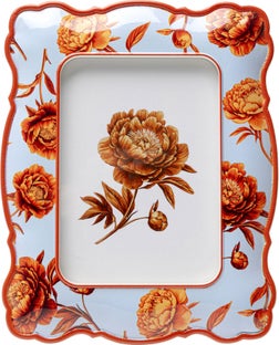 Bilderrahmen Peonies Hellblau 13x18cm – Grafik-1.