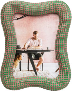 Bilderrahmen Wavy Grün 18x23cm – Grafik-1.