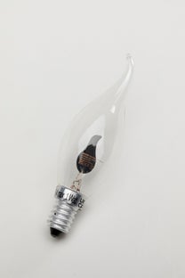 Birne mit Kerzeneffekt LED – Grafik-1.
