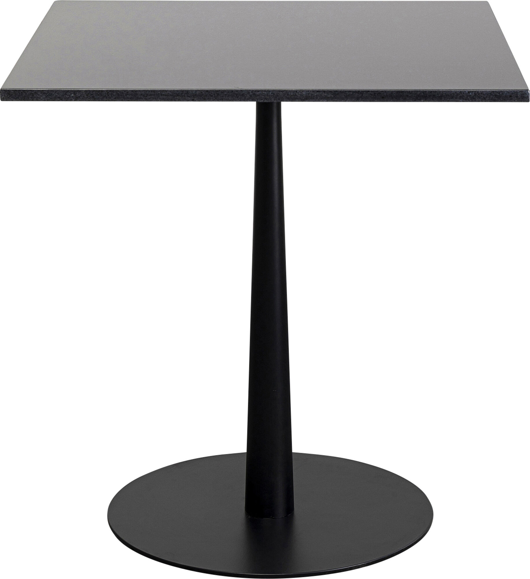 Bistrotisch Capri Schwarz 70x70cm – Grafik-1.