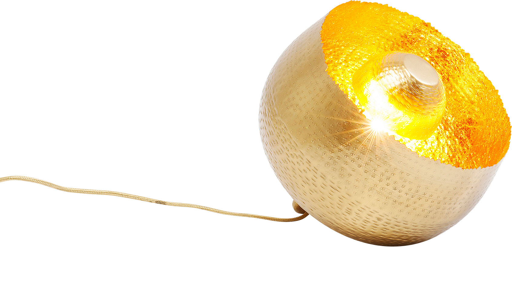 Bodenleuchte Apollon Gold Ø28cm