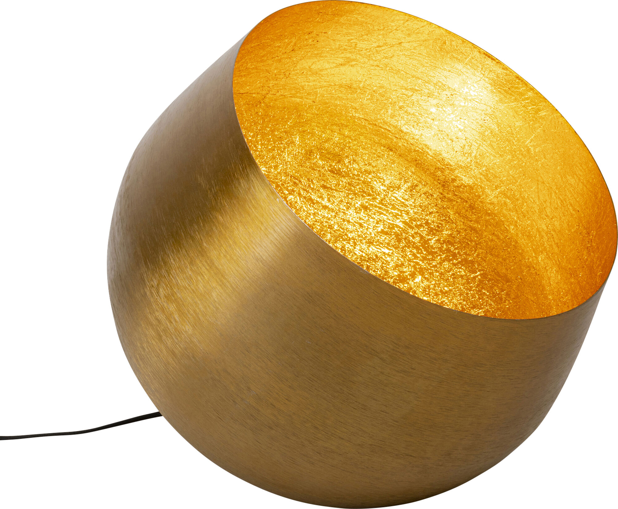 Bodenleuchte Apollon Smooth Gold Ø50cm – Grafik-1.