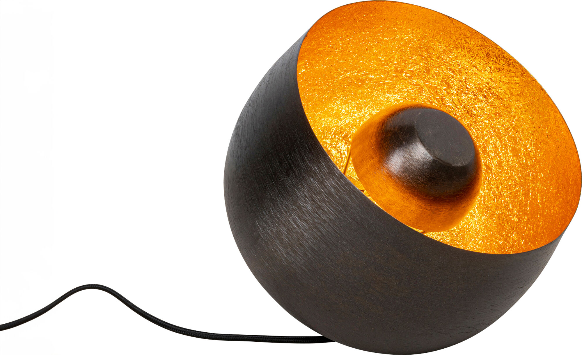 Bodenleuchte Apollon Smooth Schwarz Ø28cm – Grafik-1.